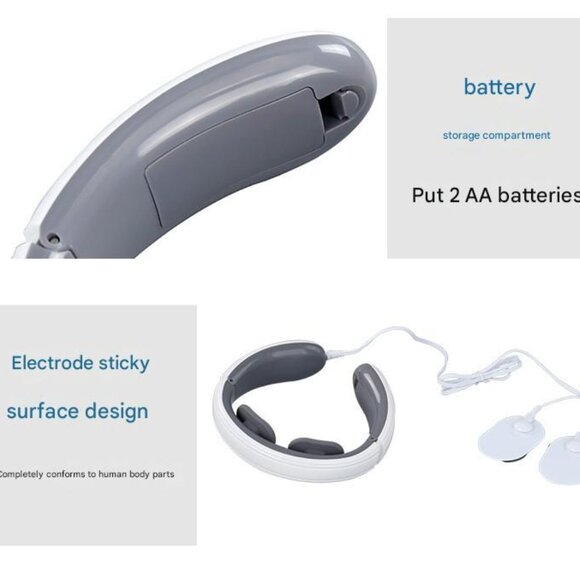 Pulse Vibration Kneading Neck Cervical Massager Electric Neck Protector - Picture 14 of 15